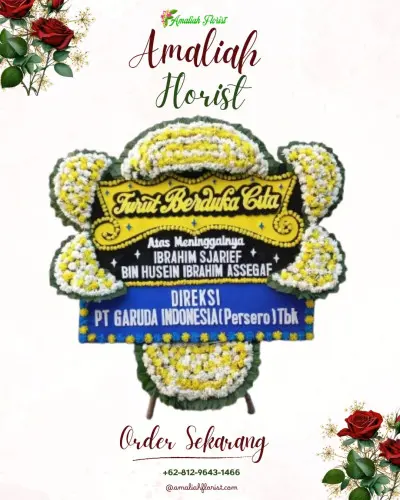 Papan Bunga Duka loa bakung